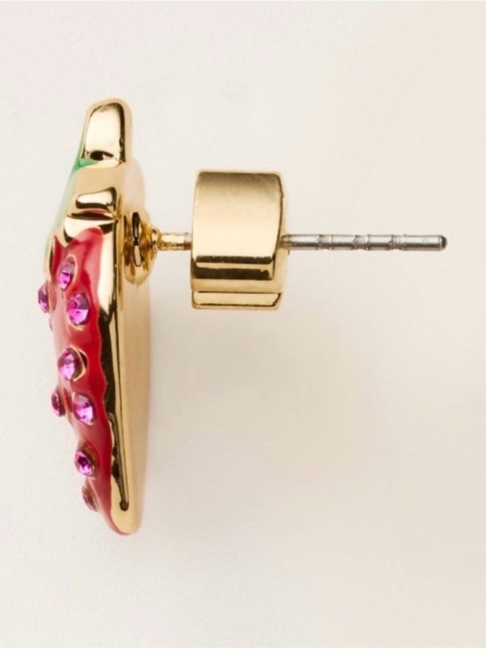 NIB Kate Spade x Target Earring Set - Strawberry, Fries & Champagne - Picture 2 of 8